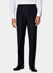 Straight Leg Tuxedo Trousers