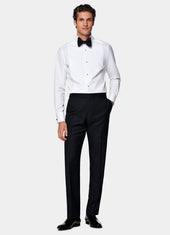 Straight Leg Tuxedo Trousers