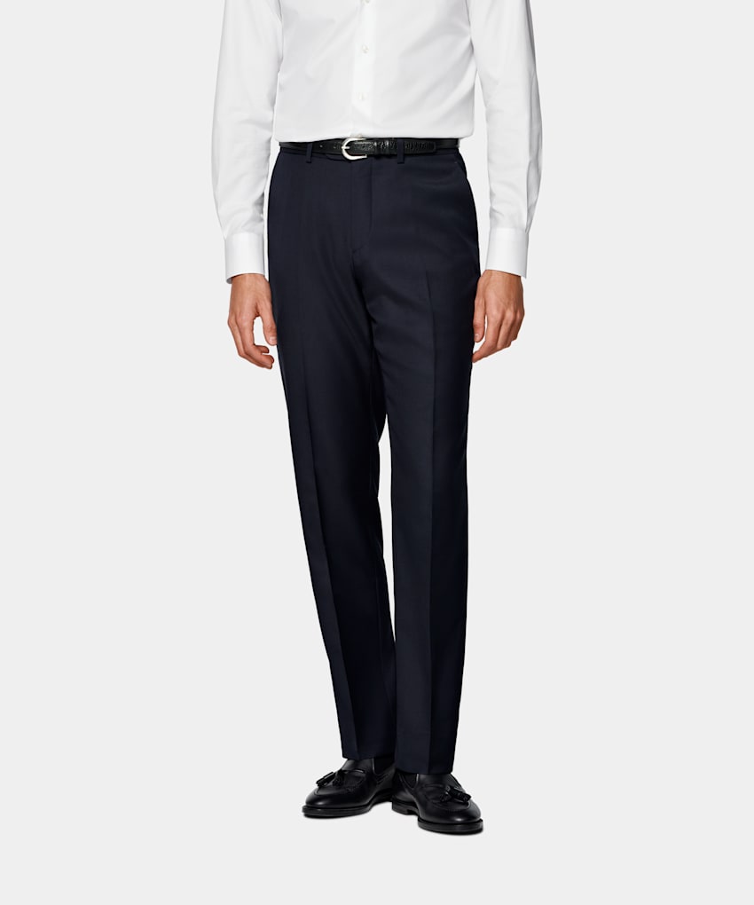 Perennial Slim Leg Straight Suit Trousers