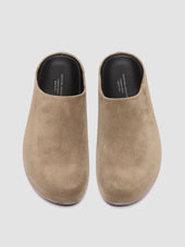 Babouche 001 Suede Mule Sandals