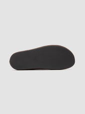 BABOUCHE 001 - Brown Suede Mule Sandals
