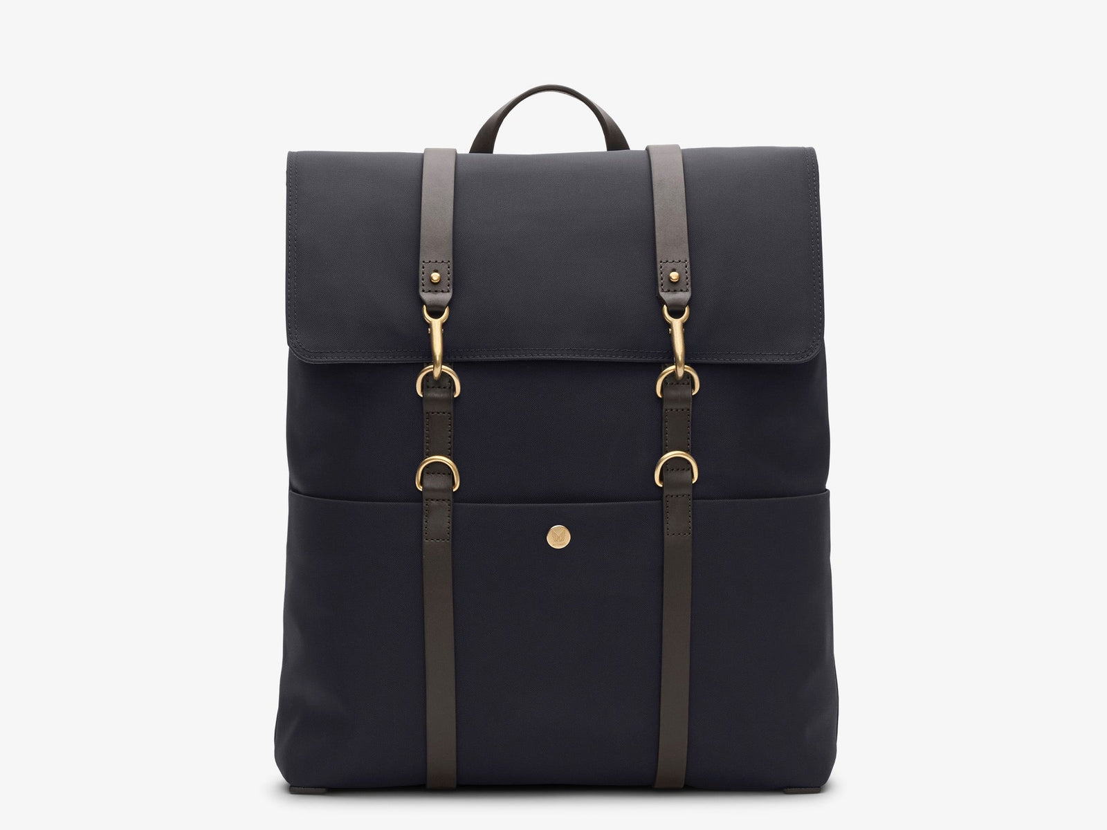 M/S Backpack – Navy/Dark Brown