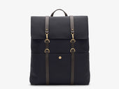 M/S Backpack – Navy/Dark Brown