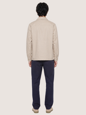 The 24 Cotton Overshirt Beige Cotton