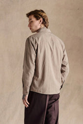 Lane Button Up Shirt Light Brown