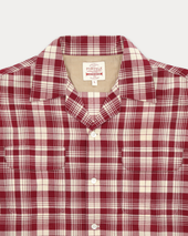 Baker Camicia Bowling In Cotone A Quadri