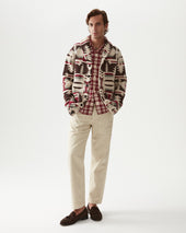 Baker Camicia Bowling In Cotone A Quadri