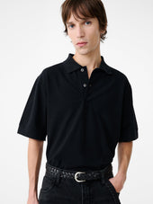 Balaton Jersey in Washed Black
