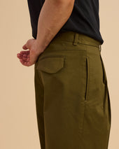 Theodore Pleated Trouser
