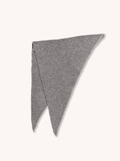 Alva Bandana in Charcoal Pure Wool