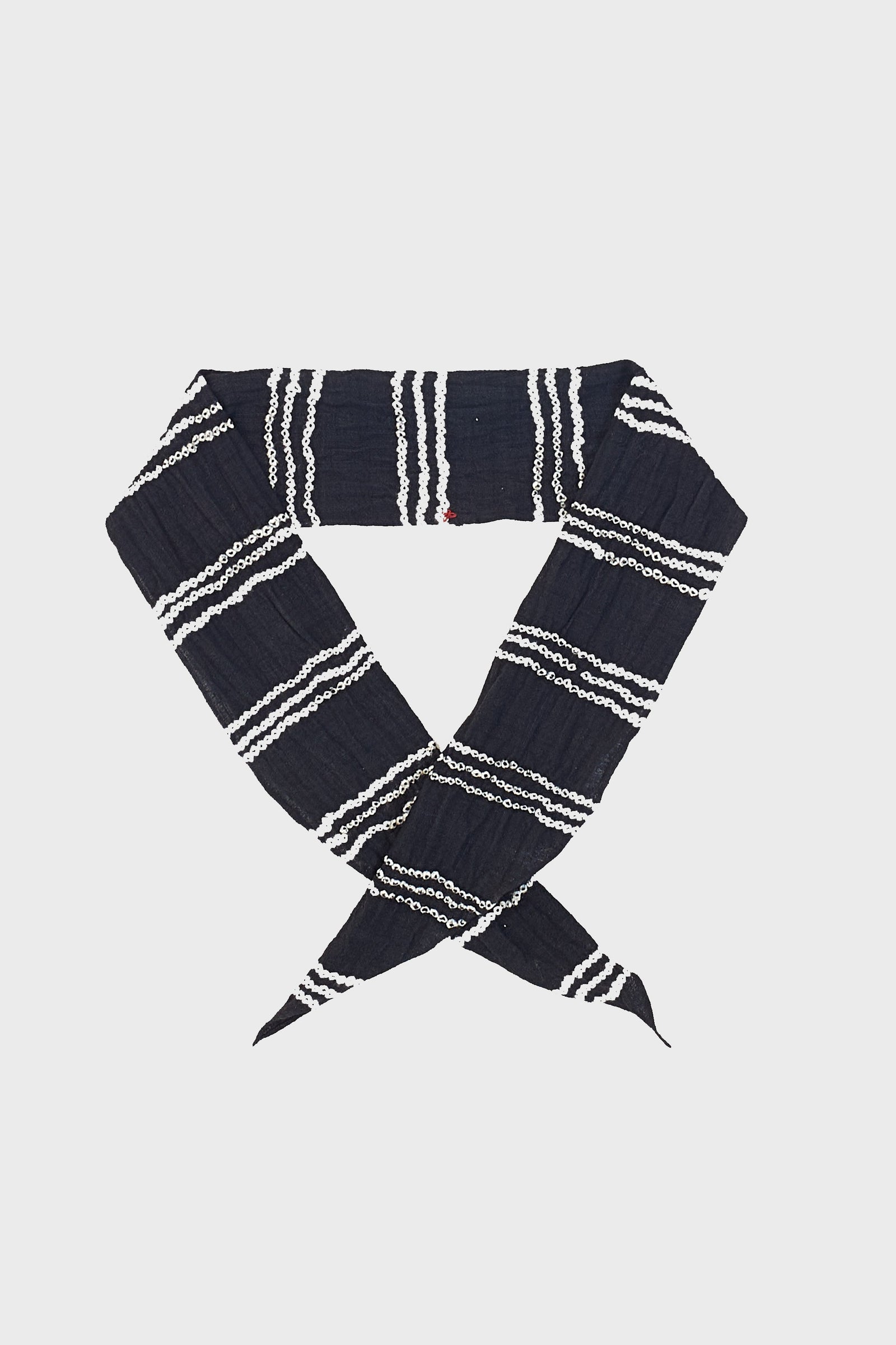 Organic Cotton Bandana Printed With Natural Colour