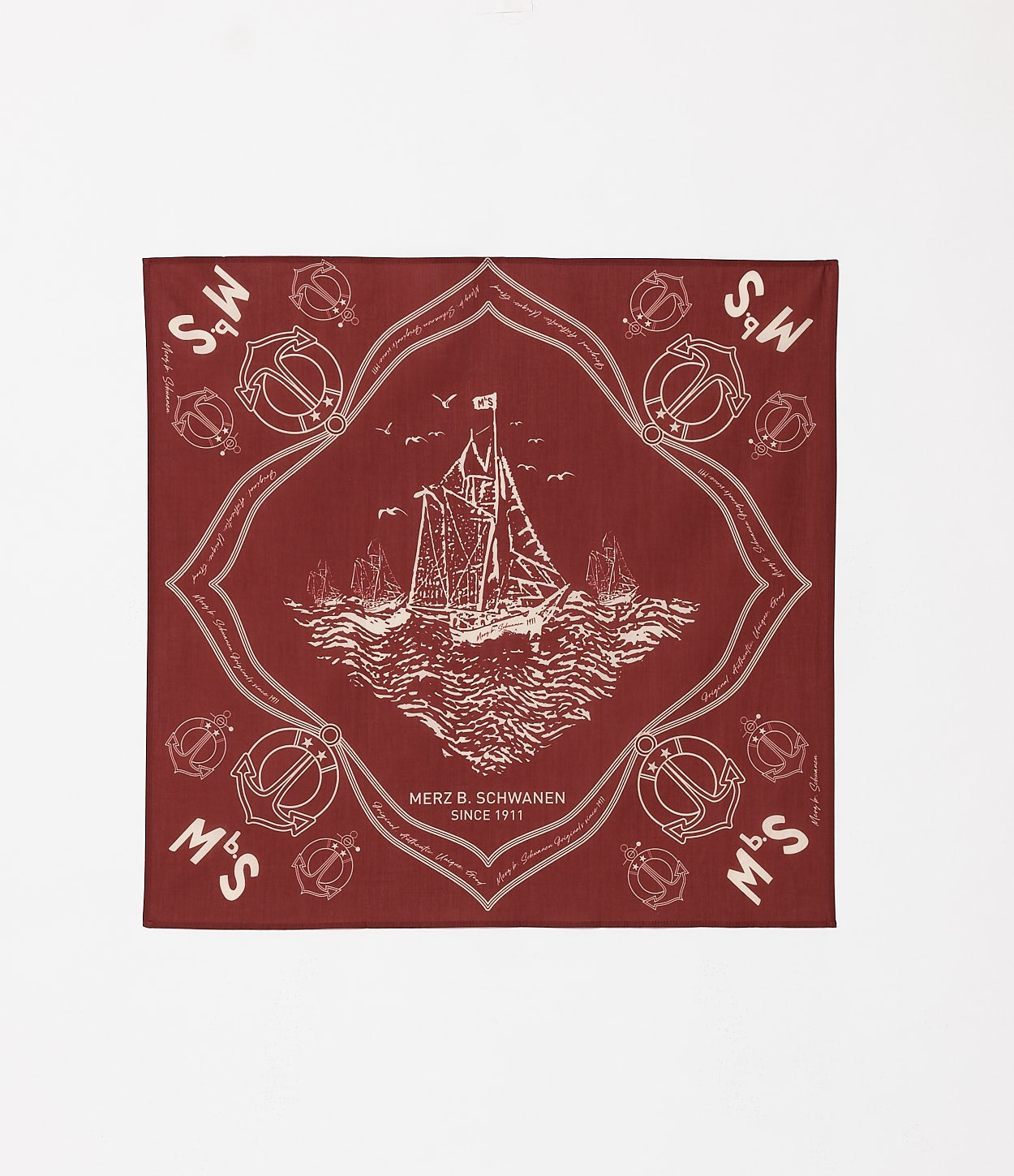 Mbs Logo Lightweight Cotton Poplin Bandana