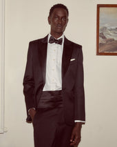 Barathea Single Breasted Tuxedo Jacket