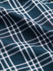 Men S Classic Fit Boxers Barker Cotton White Check
