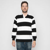 Classic Rugby Jersey - White/Black