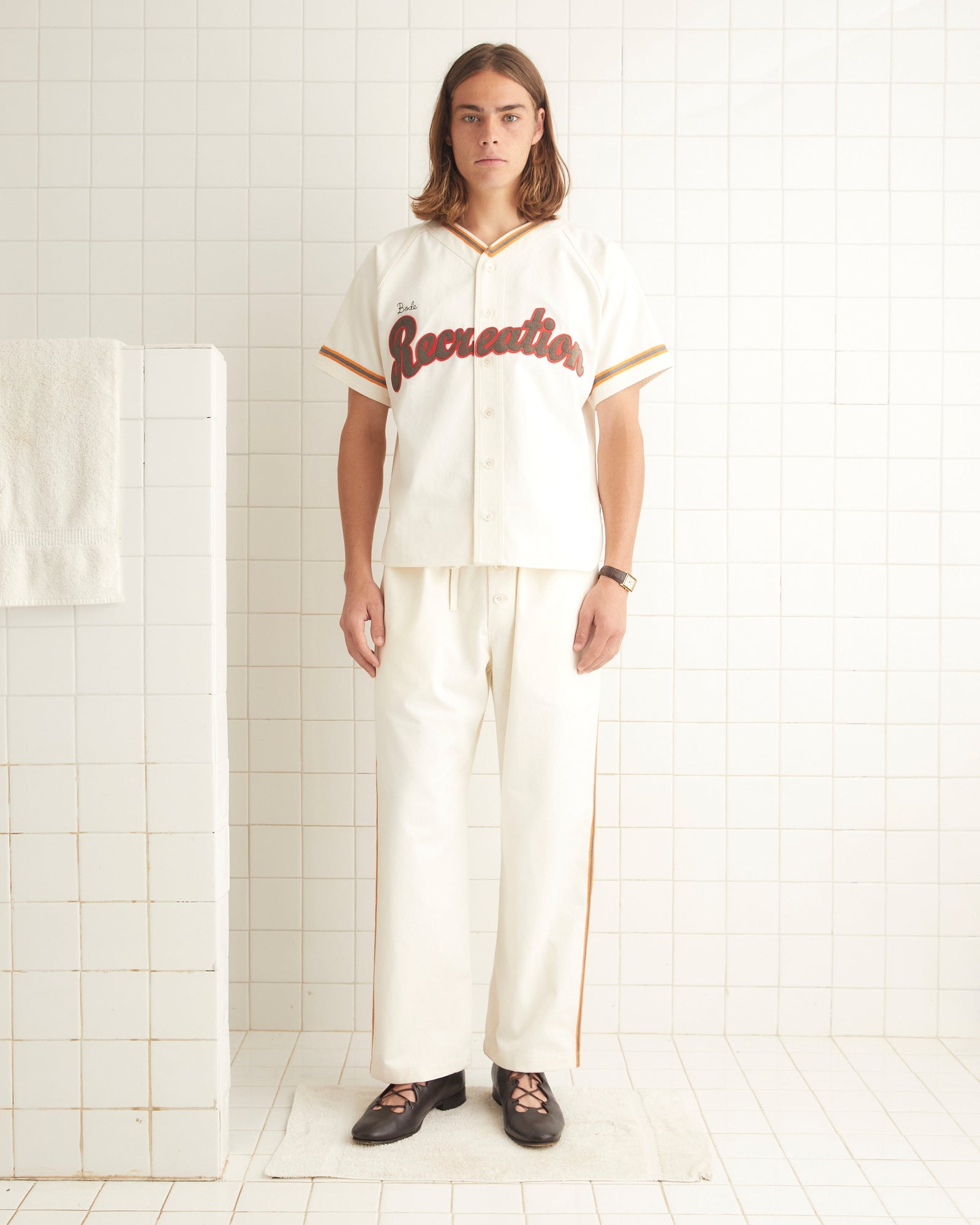 Baseball Shirt - White