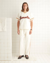 Baseball Shirt - White