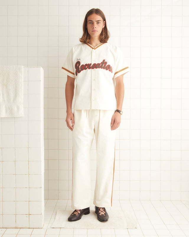 Baseball Shirt - White