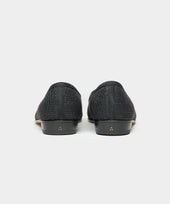 Baudoin & Lange Raffia Sagan Loafer