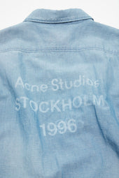 Button Up Shirt Logo Stamp