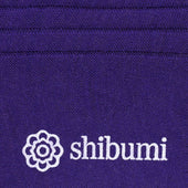Knee Socks Ribbed Purple Wool
