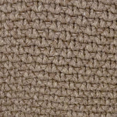 Single Breasted Cashmere And Merino Knitted Jacket In Dark Natural
