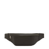 Cestello | Marsupio da uomo in pelle invecchiata colore nero