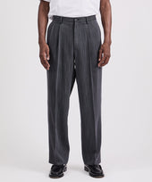 George Tweed Two Tuck Pant