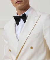 Relaxed Italian Wool Double-Breasted Tuxedo