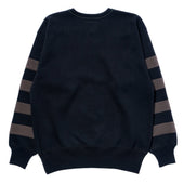 Buco Striped Sleeve Sweatshirt