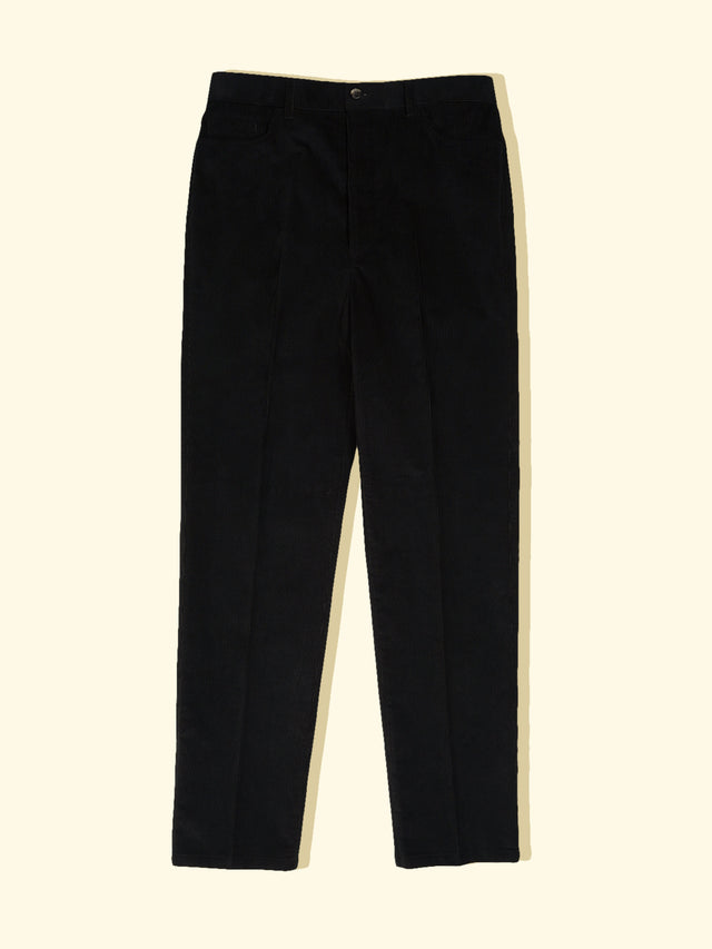 Civilman Trousers - Black Corduroy — The Anthology