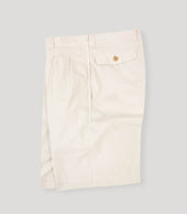 Ecru Popelin Army Short