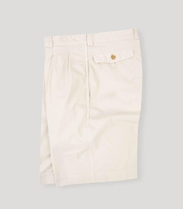 Ecru Popelin Army Short