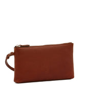 Oriuolo Pochette Da Uomo In Pelle Invecchiata Colore Seppia