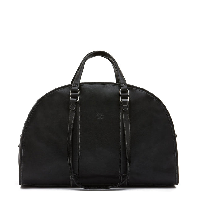 Frame | Travel bag in vintage leather color black