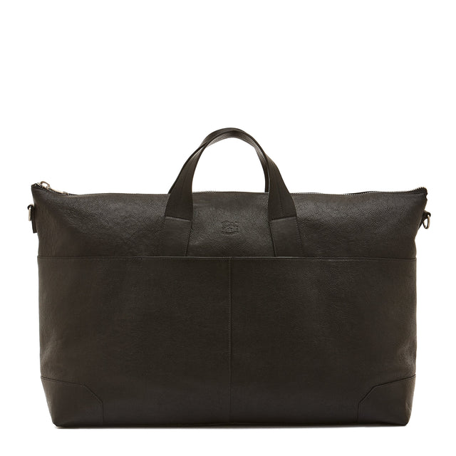 Galileo | Borsa da viaggio da uomo in pelle invecchiata colore nero