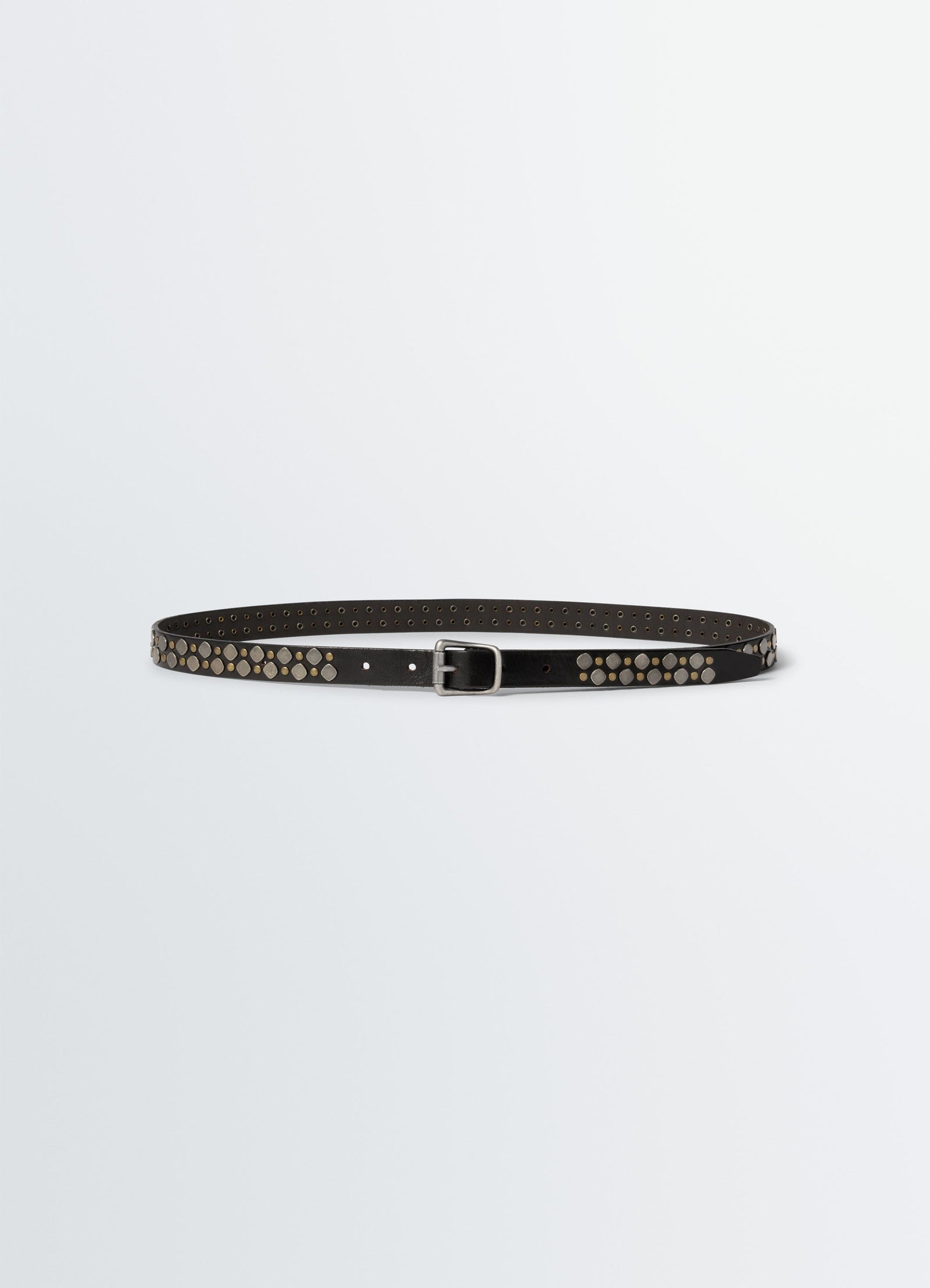 Rio Studs Belt 20 Mm In Leather