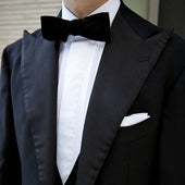 Irish Linen Pocket Square Handrolled