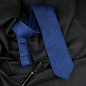 Plain Shantung Silk Bespoke Tie