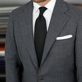 Irish Linen Pocket Square Handrolled