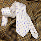Floral Printed Bespoke Silk Tie