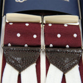 Dotted Barathea Braces