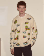 Beaded Camp Cardigan