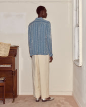 Beaded Sea Stripe Shirt