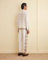 Beaded Wheat Flower Trousers