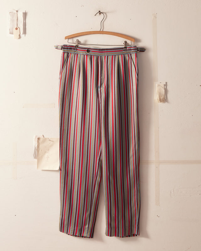 Beaujolais Stripe Trousers - 32