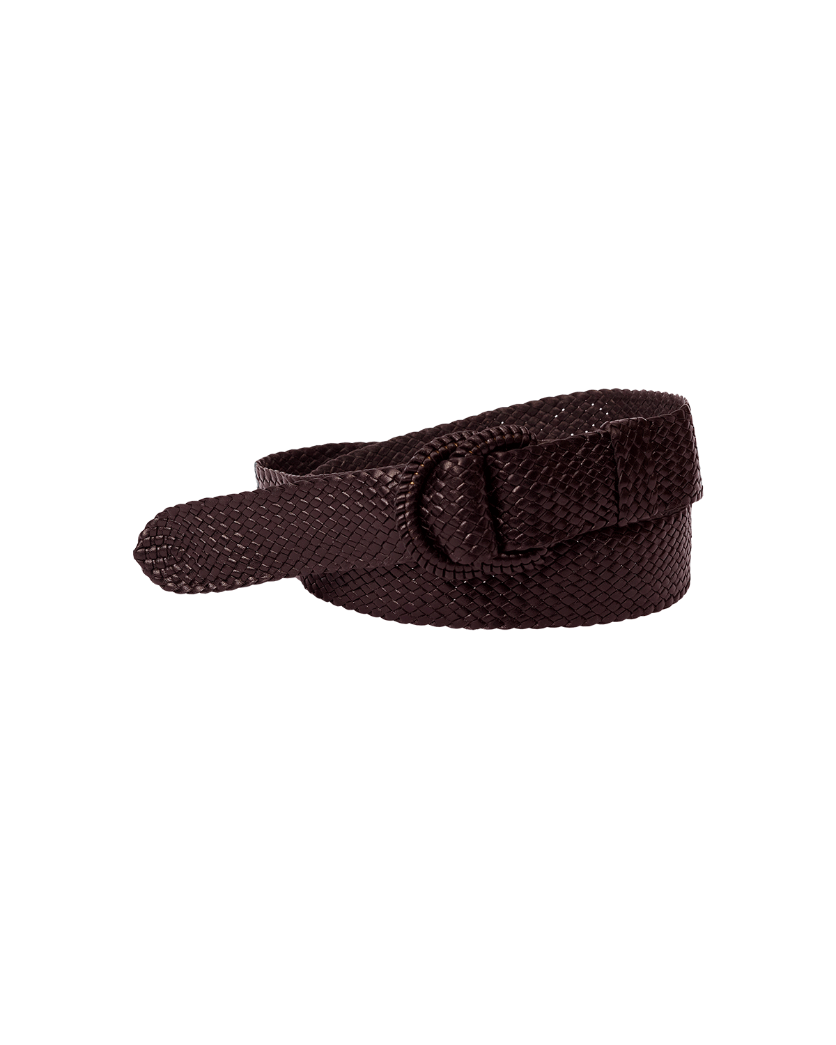 Braided Kangaroo Leather Belt
