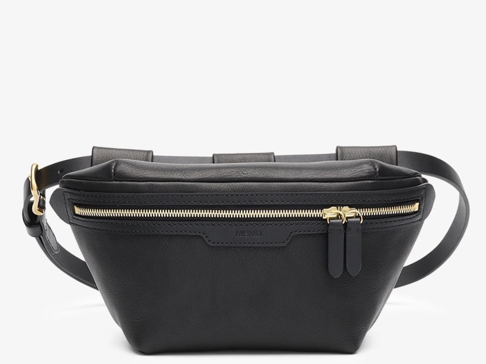 Belt Bag - Leather, Black