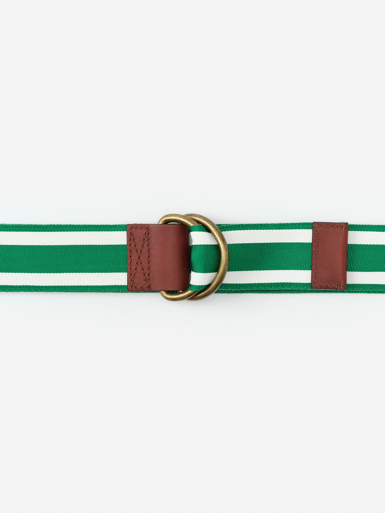 Green Stripe Ribbon Belt Men S Belts J Mclaughlin