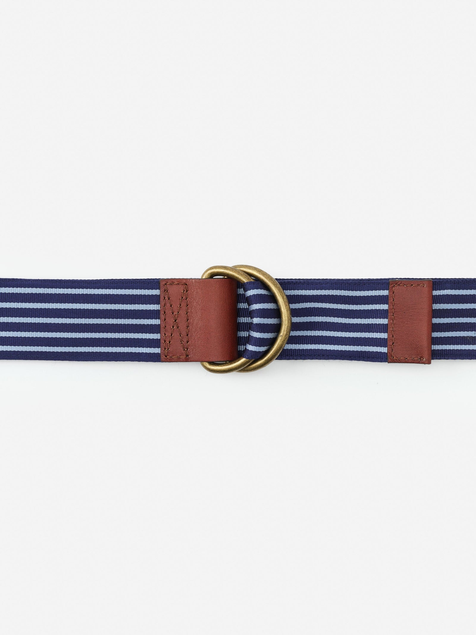 Blue Stripe Ribbon Belt Men S Belts J Mclaughlin